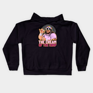 The Cream Of The Crop Macho Man Kids Hoodie